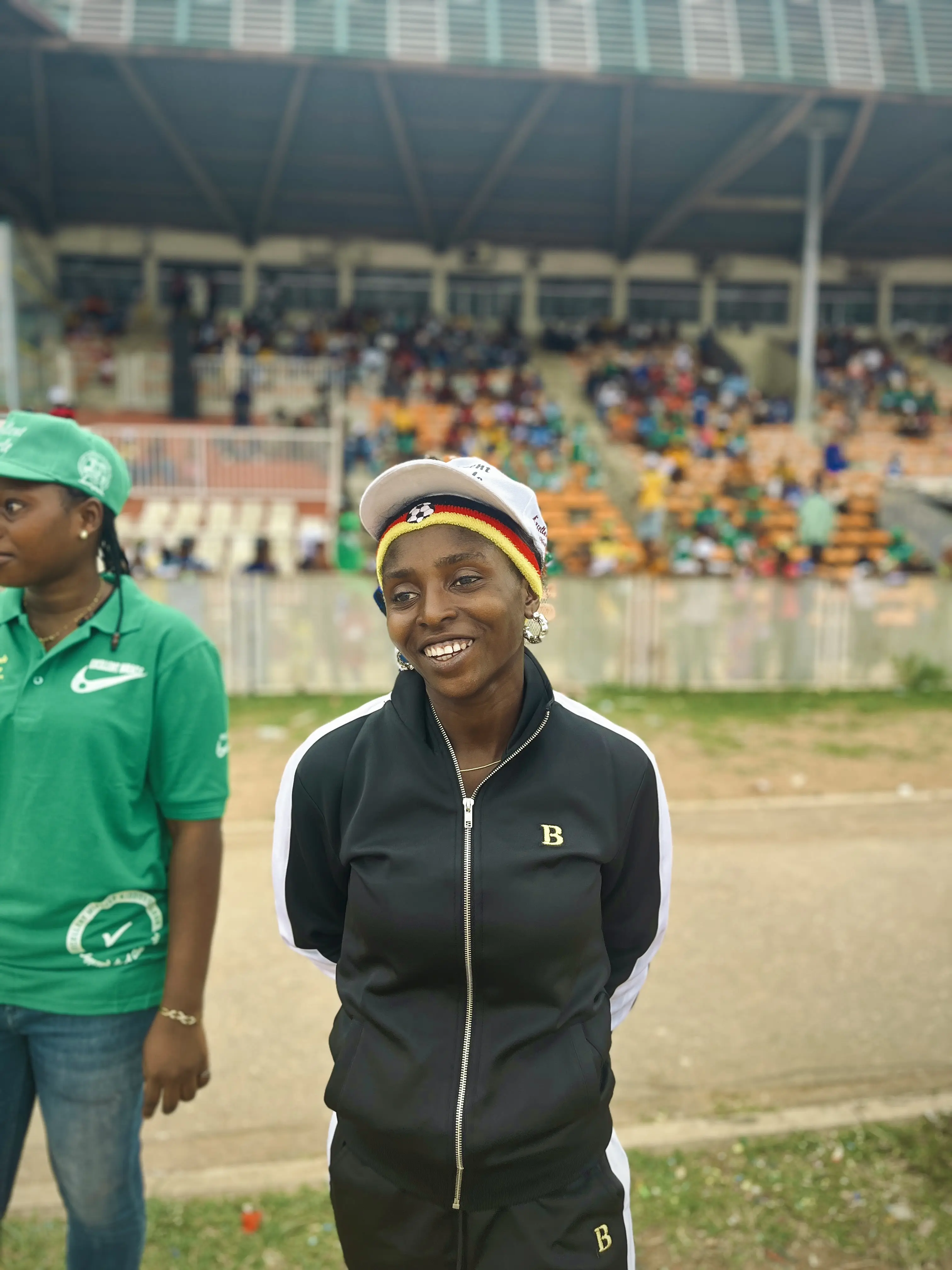 Support Team by the Stands