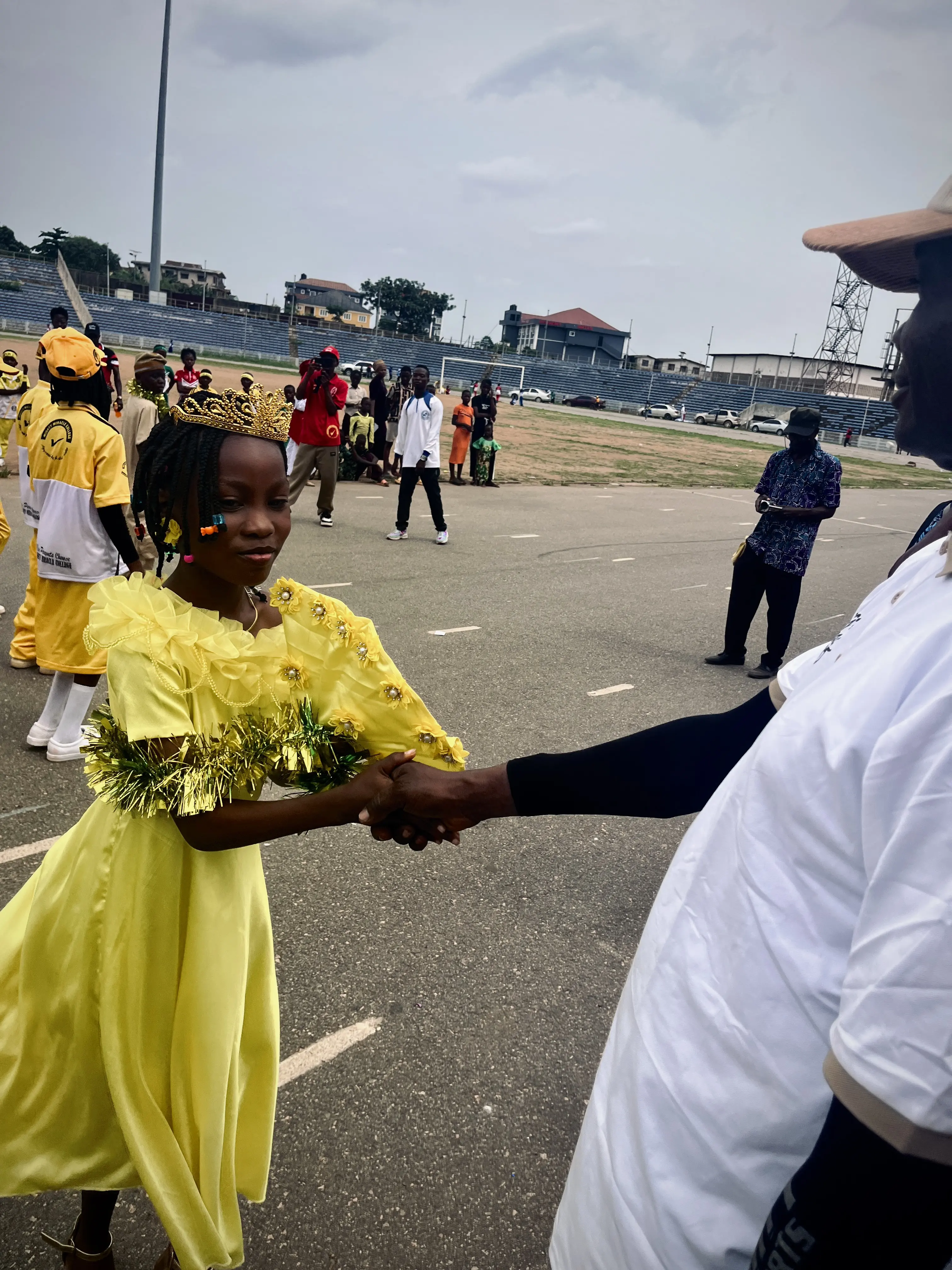 Yellow House Welcome Greeting