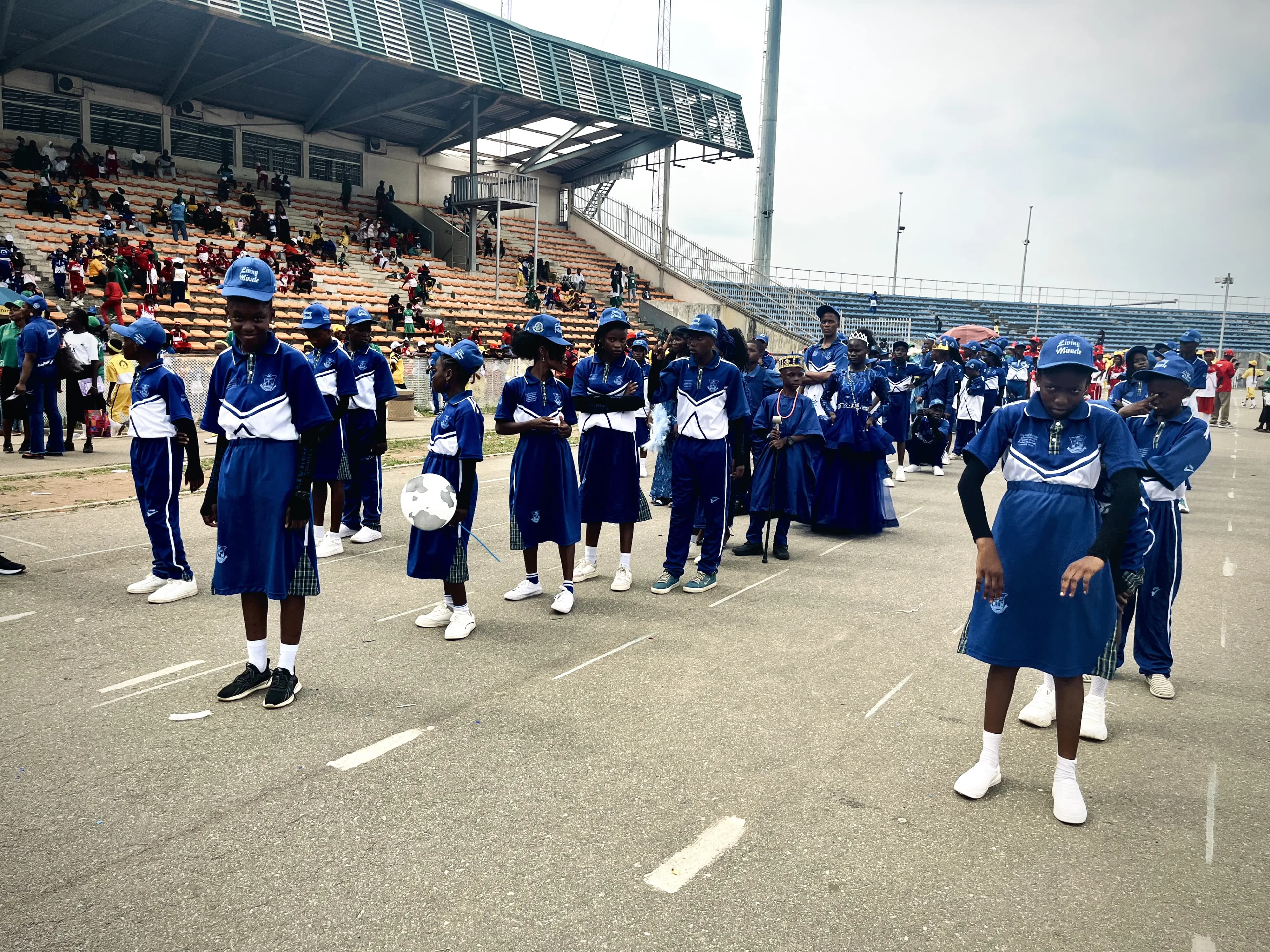 Blue House on Parade