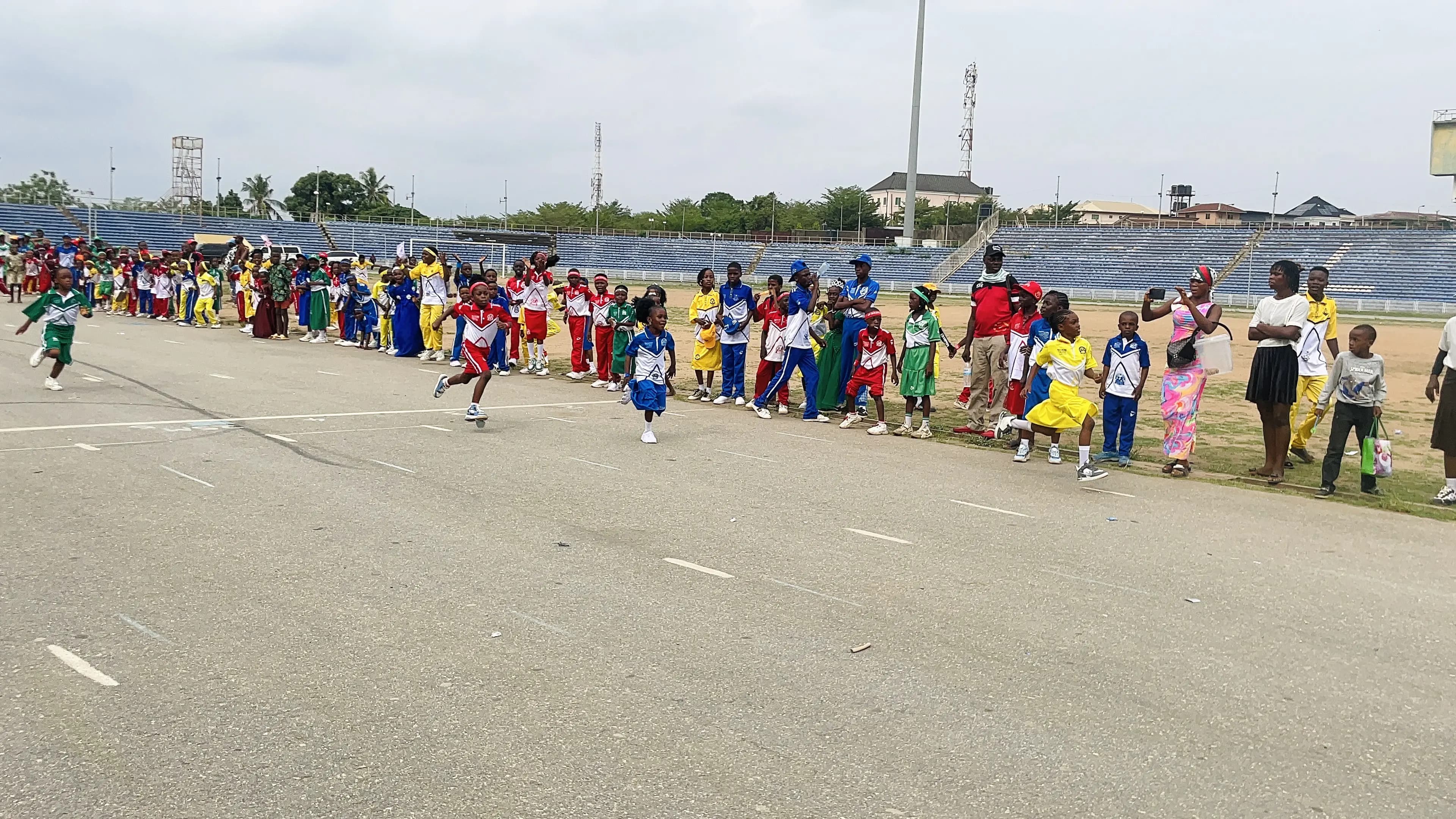 Race Day Crowd Energy